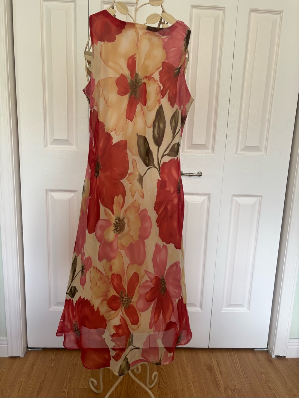 VTG Reitmans Women’s Floral Sleeveless Maxi Dress Size 13 Lightweight